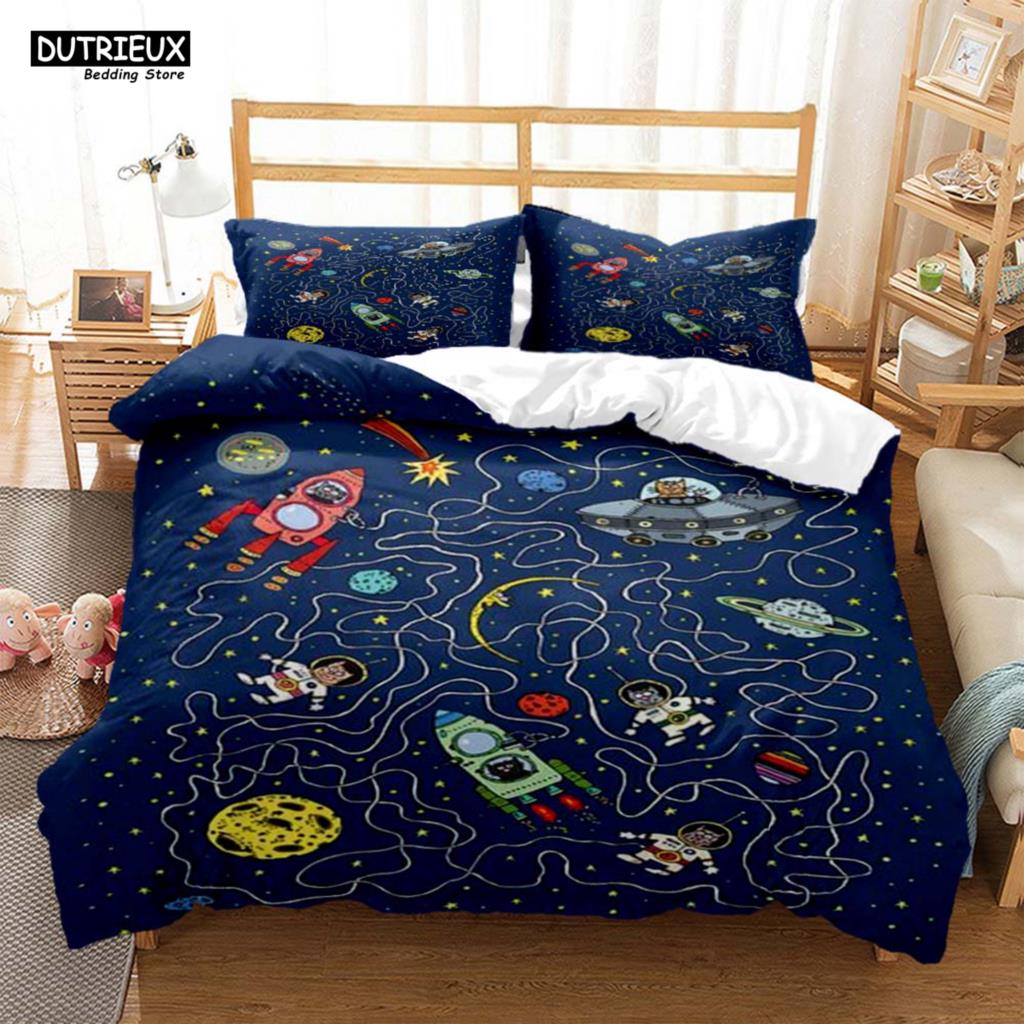 

Свежий тренд на принты с цветочным узором Постельное белье Мягкое и удобное Модный подарок для друзей Настраиваемые комплекты постельного белья с одеялом EU single(135x200cm)