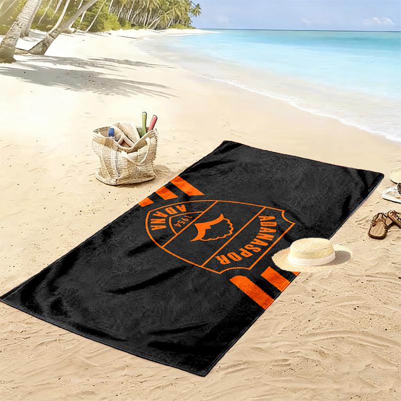 Adanaspor Print Beach Towel, Large Soft Quick Dry Towel for Beach Camping Swimming