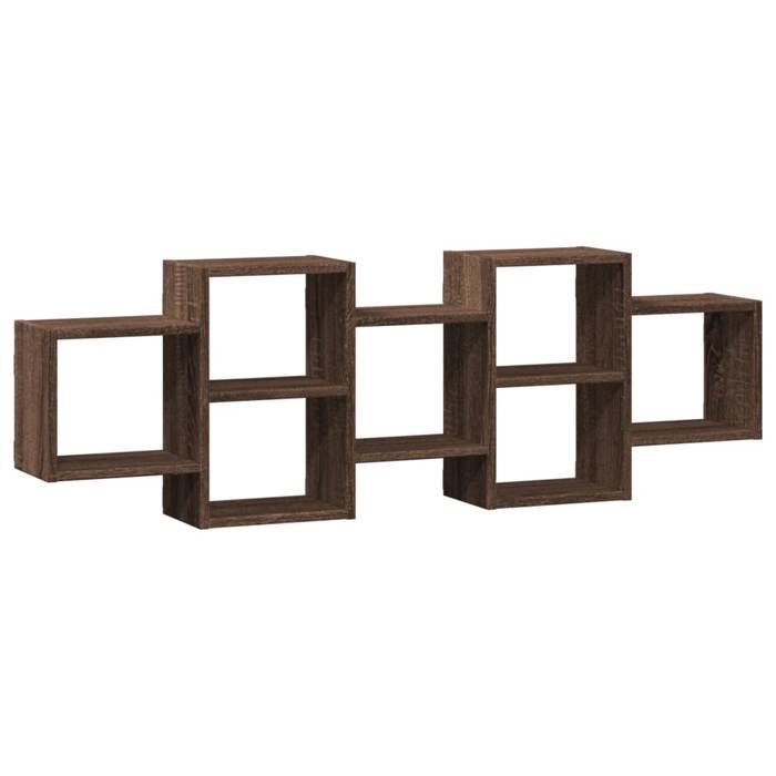 VidaXL Étagère murale chêne marron 129x18x42 cm bois d'ingénierie 853224