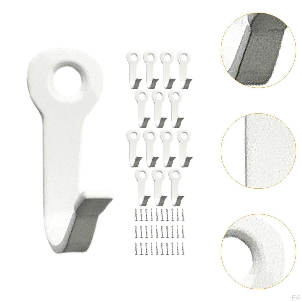 15 Pieces Wall Hanger Hat Rack Multipurpose Decorative with Nails Space Saving Sturdy Gifts Storage