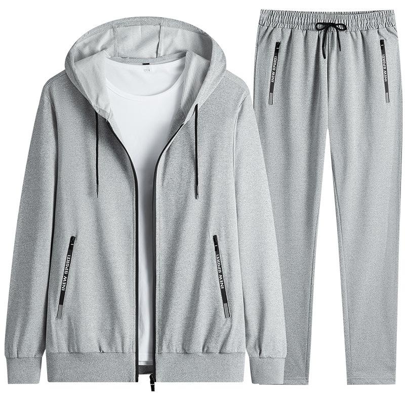 Men’s Hooded Casual Tracksuit Set