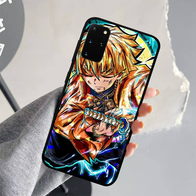Anime Art Jujutsu Kaisen Gojo Demon Slayer Phone Case for Samsung S21 S10 Lite S20 Ultra S9 S8 Plus S7 S6 Edge S5 Cover