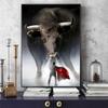 Moderne Wohnkultur Matador Bull Kampf Kunst Malerei Auf Leinwand Wand Kunst Poster Und Drucke Tier Bild Kein Rahmen Für Wohnzimmer