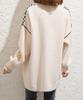 Second Roots Patterned and Ribbed Knit with Loose Warm Cold Weather Long Loose Loose Slim Stretch Knit Front Cardigan, Solid, Buttons, Fit, Outerwear,