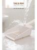 Adjustable Cross-Border Plastic Cat Litter Scoop for Tofu Litter