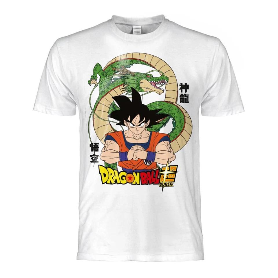 Dragon Ball Original Official T-Shirt White Cotton Jersey T-Shirt- 2XL