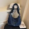 Fashi Large Capacity Spring Versatile Simple Commute Shoulder Bags 2026 High Quality Denim Super Cool Women's Crossbody Bags