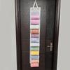 Pant Hanger Organizer - Foldable, Portable Clothes Rack with Zippered Compartments for Tights, Shirts, Jeans Space-Saving Design