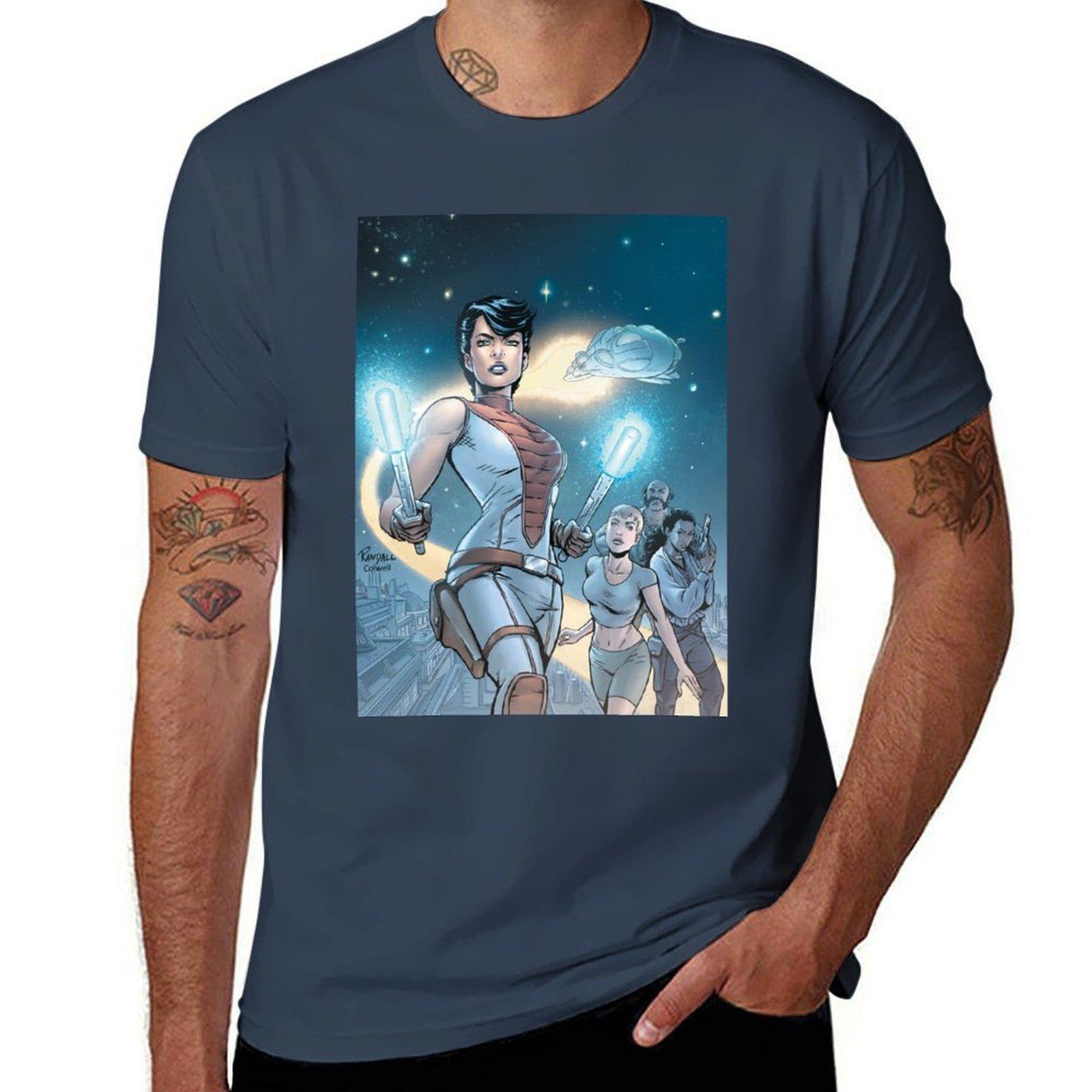 THE DARKSTAR ZEPHYR TShirt Plus Size Gym Sports TShirt S