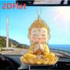 Acrylic Buddha Statue Car Rearview Mirror Pendant