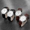 Business Luxury Leather Strap Analog Quartz Watches for Men Women Wristwatches Clock Casual Simple Man Watches Reloj Hombre