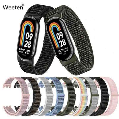 Per Xiaomi Mi Band 8 Colorato Morbido Silicone Per MI Band 8 9 Cinturino Braccialetto Smart Sostitutivo per Mi Band 9