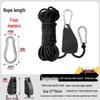 Adjustable Reflective Windproof Camping Tent Rope Pulley System