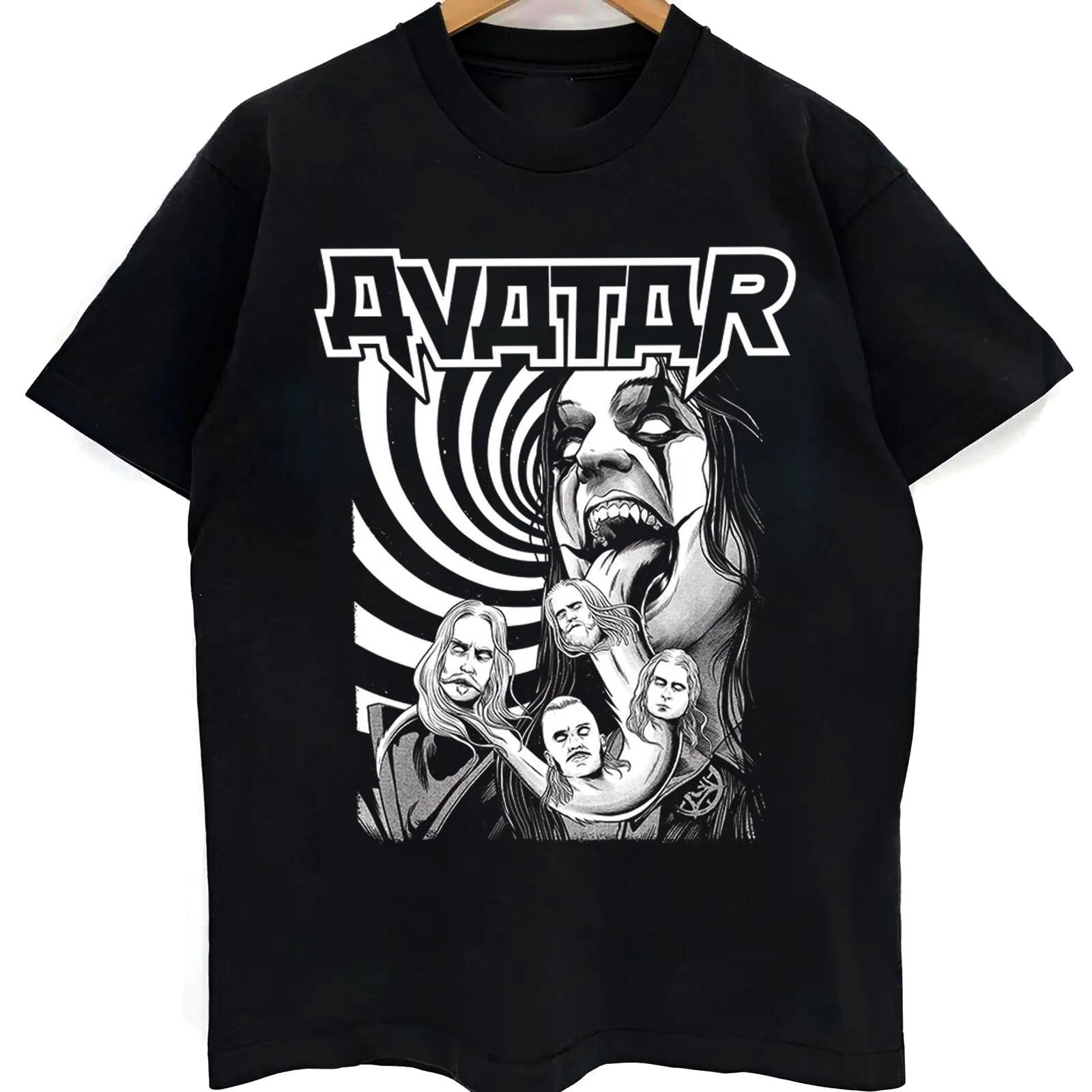 Inspired Avatar Band Black 100% Heavy Cotton Classic Shirt CL719 S
