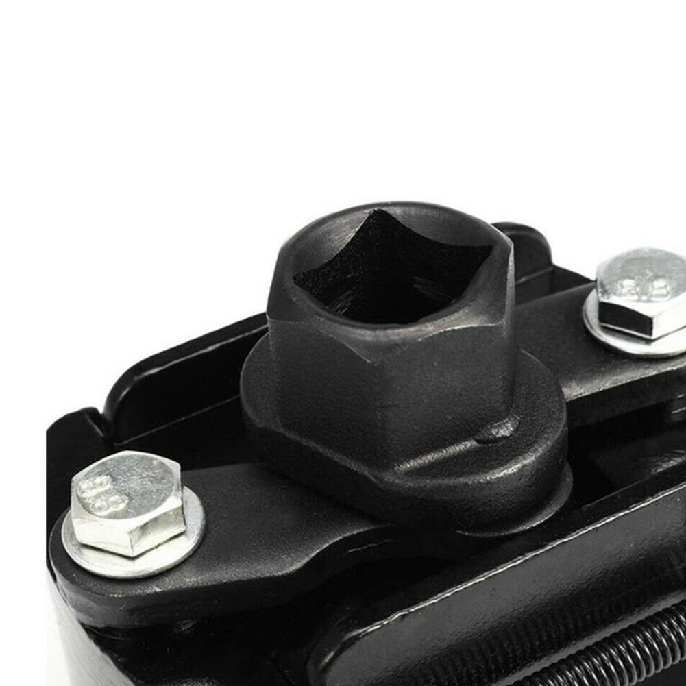 Universal Cast Steel Adjustable Two-Jaws Oil Filter Wrench Fuel Remover Removal Tool Two-Claw Filter Wrench 60-80mm 80-105mm