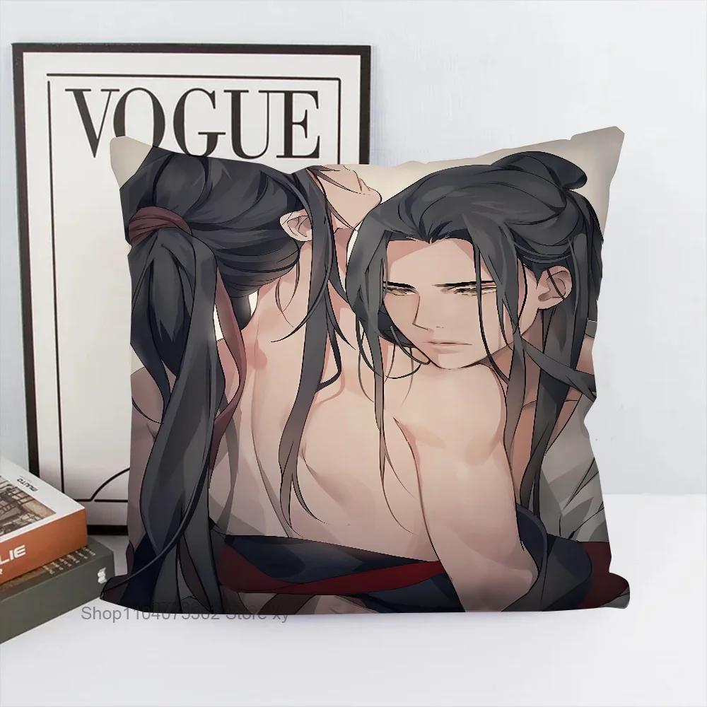 Anime Grandmaster Mo Dao Zu Shi MDZS Pillow Bedroom Sofa Leisure Comfort Cushion Car Living Room Home Decoration