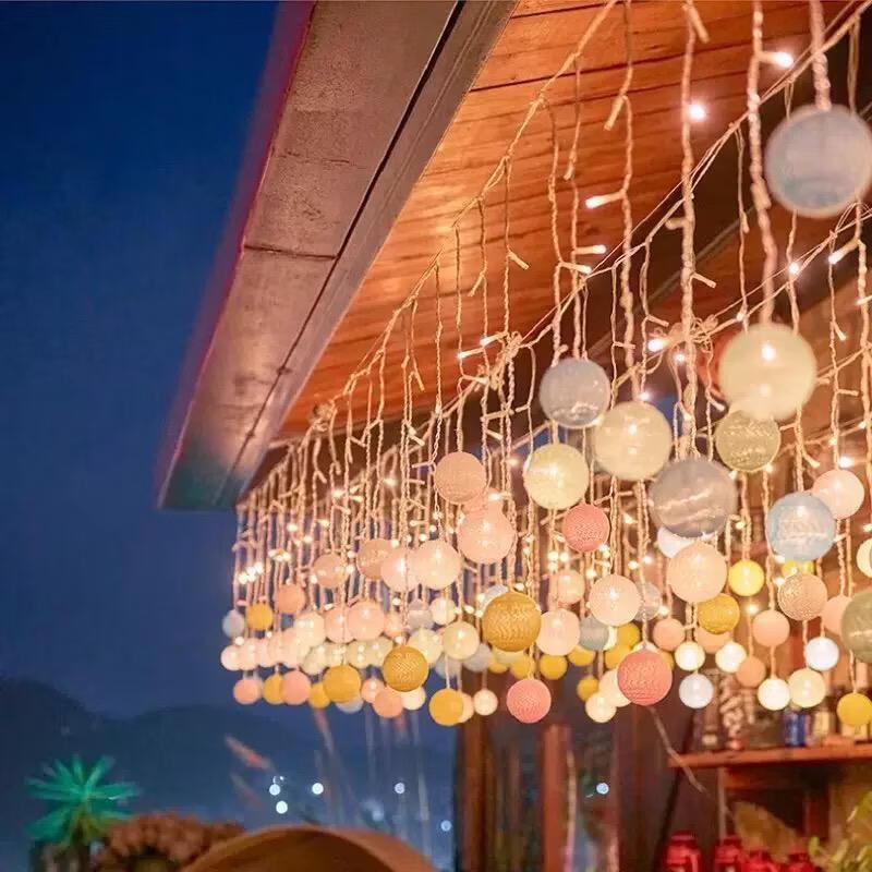 Yipan HC Outdoor Macaron String Lights