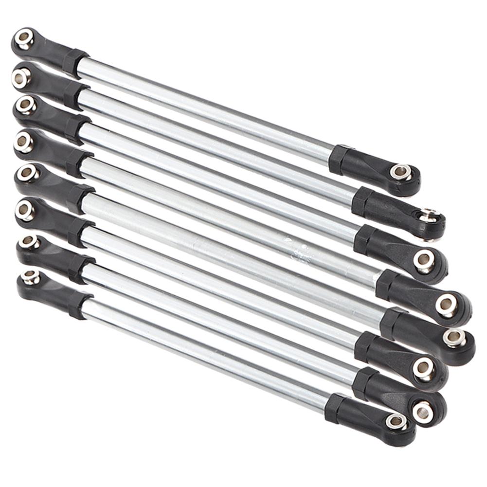 8pcs Metal Joint Link Rod RC Accessory Fit for SCX10II 90046 D90 1Celsius10 RC Car