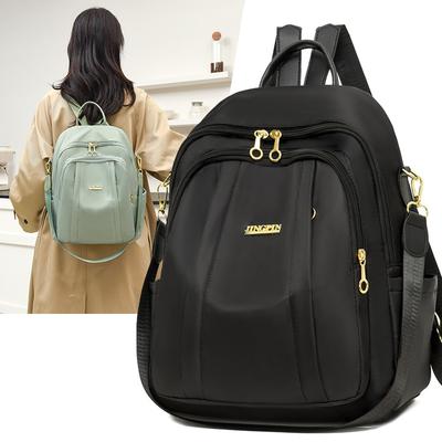 Női hátizsák Nagy kapacitású Nylon Utazó hátizsák