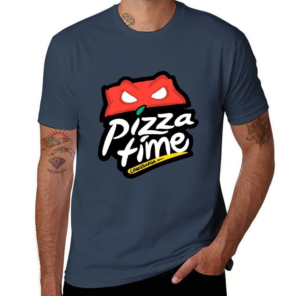 Pizza Time Tshirt High Quality Durable Tshirt