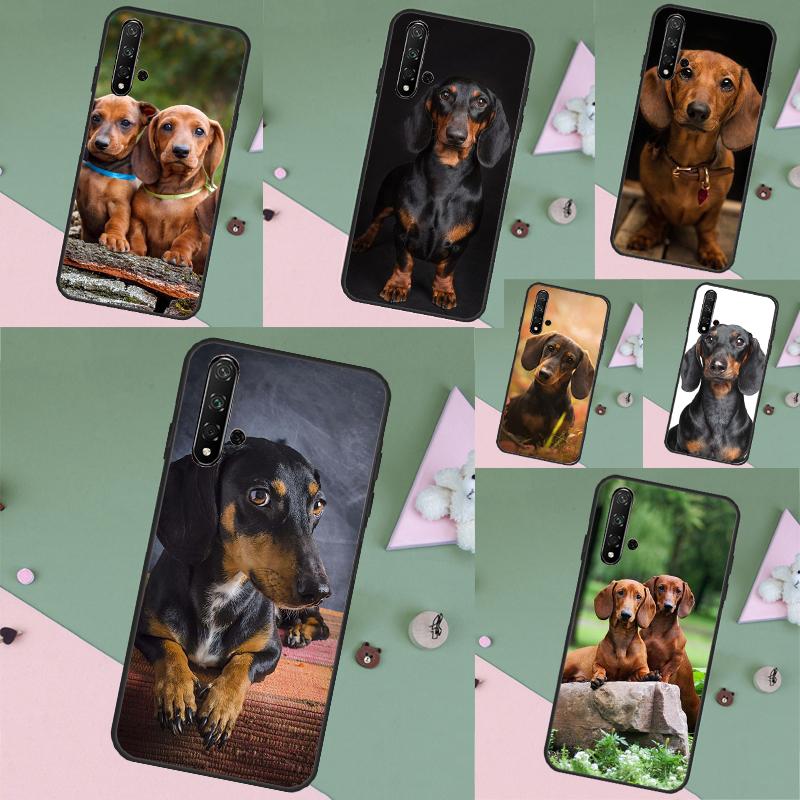 Dachshund Dog For Huawei Nova Y70 Y91 Y61 Y72 Y73 Y90 Y60 3i 7i 8i 11 12i 9 10 SE P20 P30 Pro P40 Lite Case