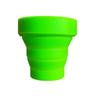 Portable Candy Color Silicone Folding Water Cup - Heat Resistant for Outdoor Use