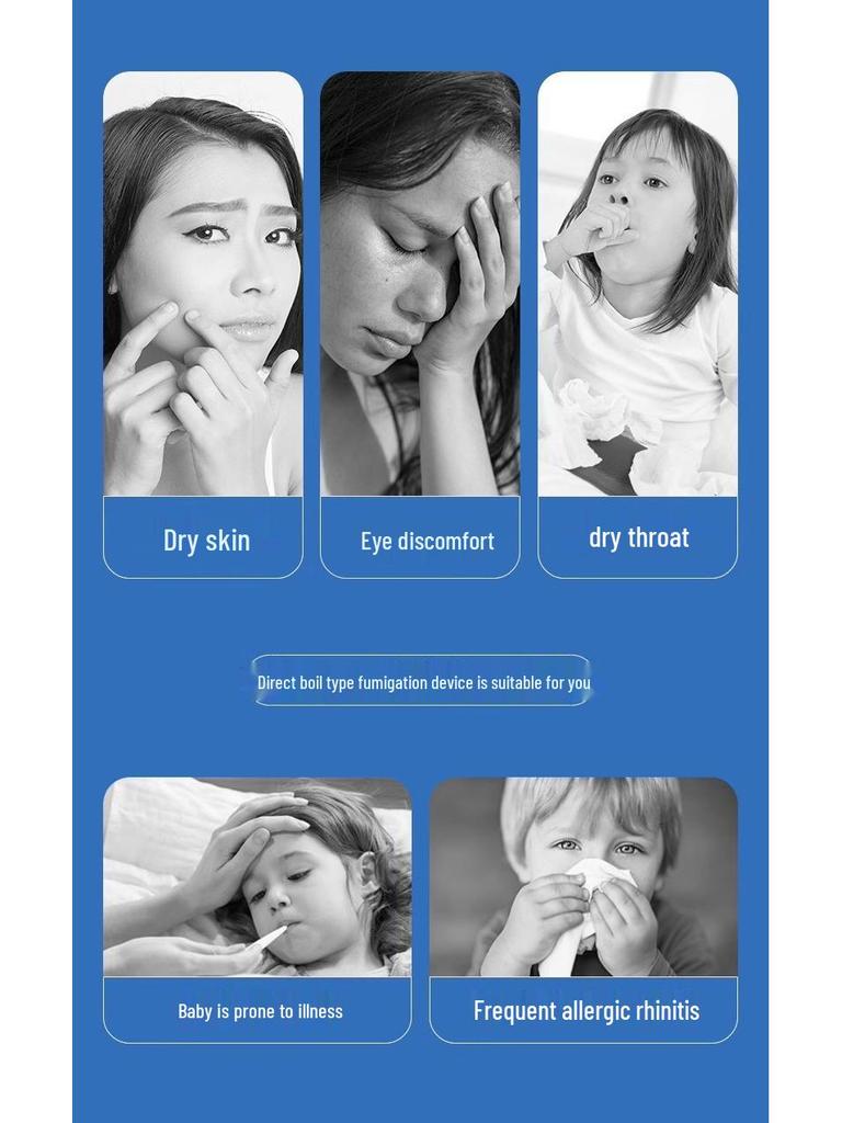 Nasal & Eye Steam Massager: Chinese Medicine Inhaler for Adults & Kids