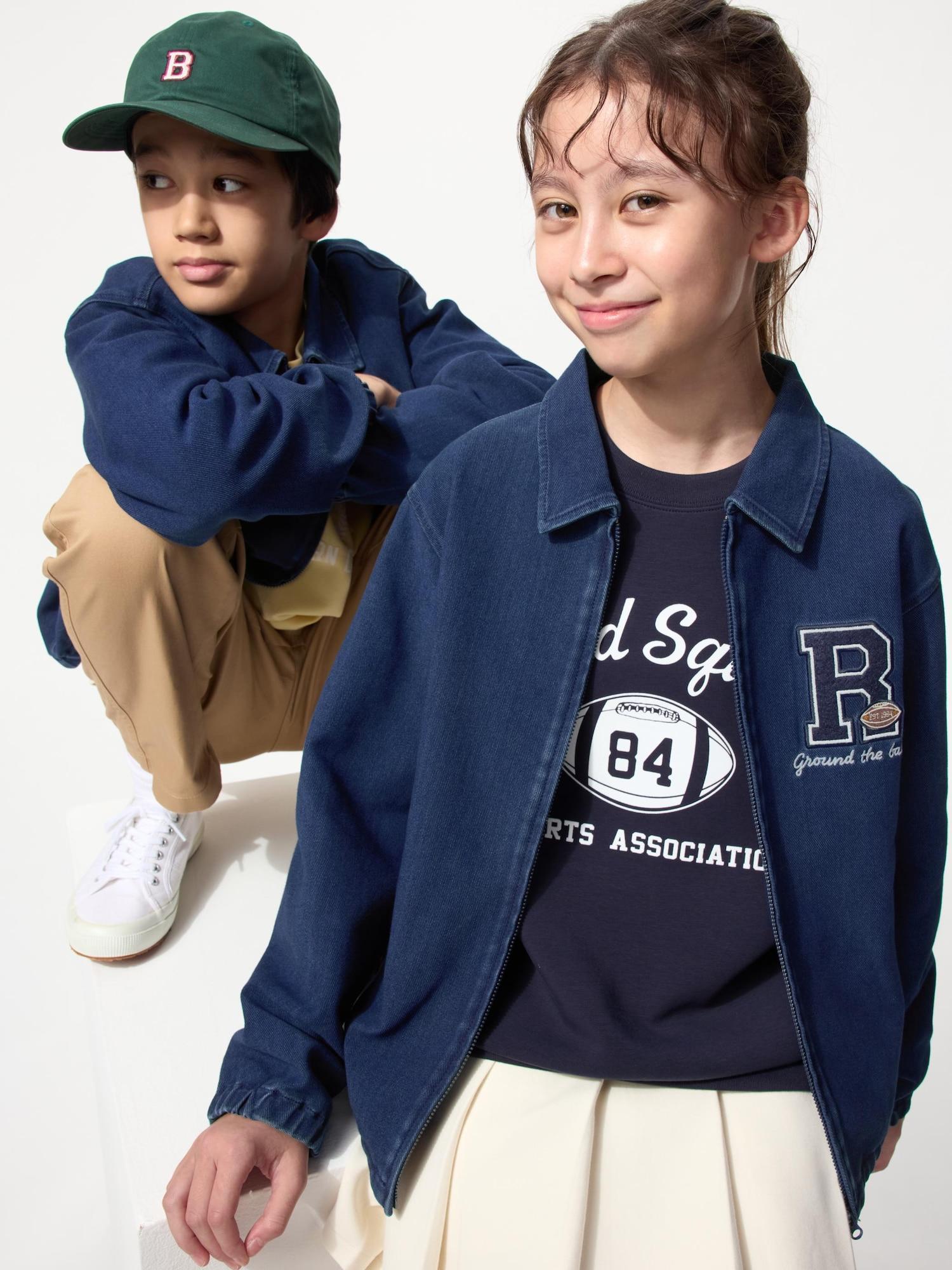 

Uniqlo Japan Jersey Work Jacket 67 BLUE/160
