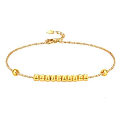 Fashion Beaded Everything Good Luck Lucky Beads Bracelet Female Light Luxury Minority Design As Right As Rain Ten Beads Round Beads Bracelet