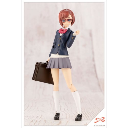 Kotobukiya Sousai Shojo Teien Takanashi Reiwa [Reiho High School, Winter Uniform] 1/10 Scale Plastic Model JK002, Approximately 153mm Tall