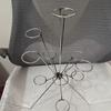 Novelty Fruit Bowl, Art 360° Floating Fruit Display On The Dinner Table, Stainless Steel Fruits Stand, Tiered Fruits Stand