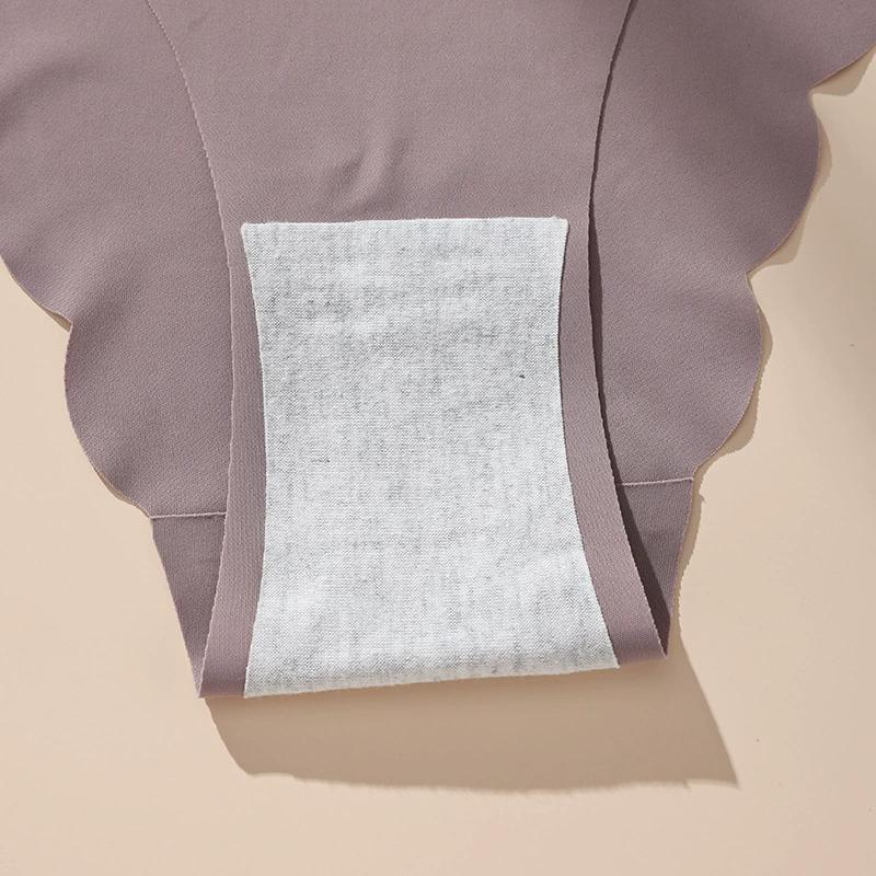 7Pcs Seamless Underwear Women Panties Ice Silk Briefs Sexy Solid Panty High-Rise Traceless Female Lingerie Plus Size XL-4XL