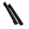 2PCS Appliance Roller Schwarz Ausziehbare Waschmaschine Dolly Halterung 16 Räder mit Bremse 661lbs
