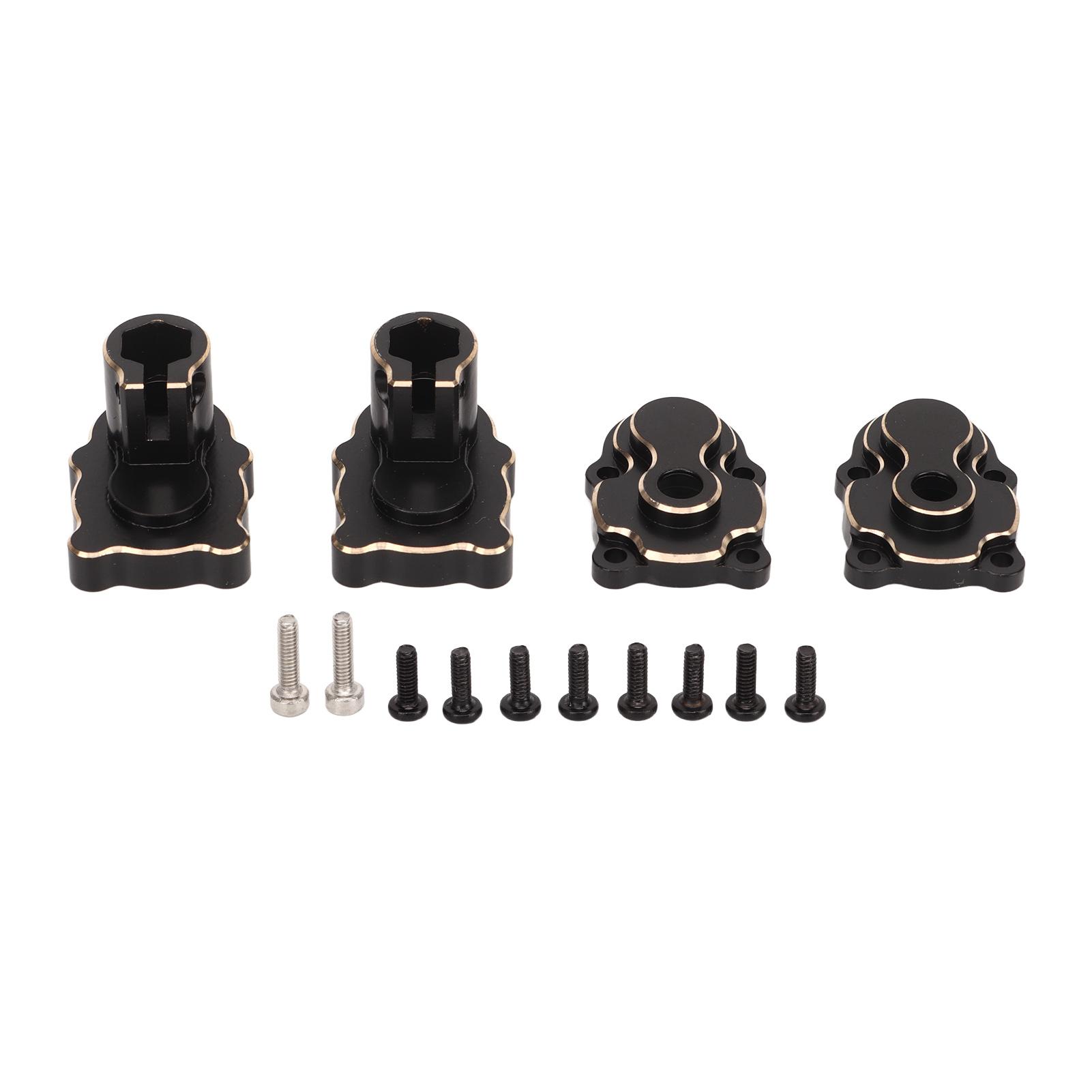 

Brass Portal Axle High Polishing Precise Compact Black Fit For 124 FMS FCX24 Remote Control Car