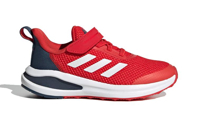 adidas Fortarun Comfortable Round Toe Breathable Low Top Kids' Running Shoes Red Children Aged 3 7 Years Old FY1344