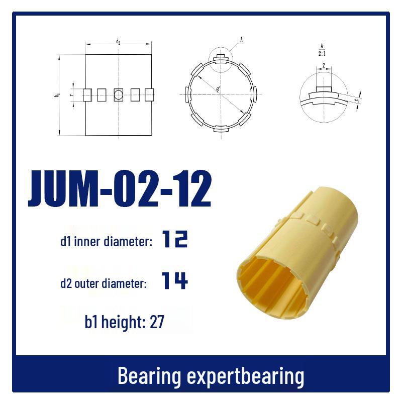 Igus JUM-01-25 Self-Lubricating Plastic Linear Bearing Bushing
