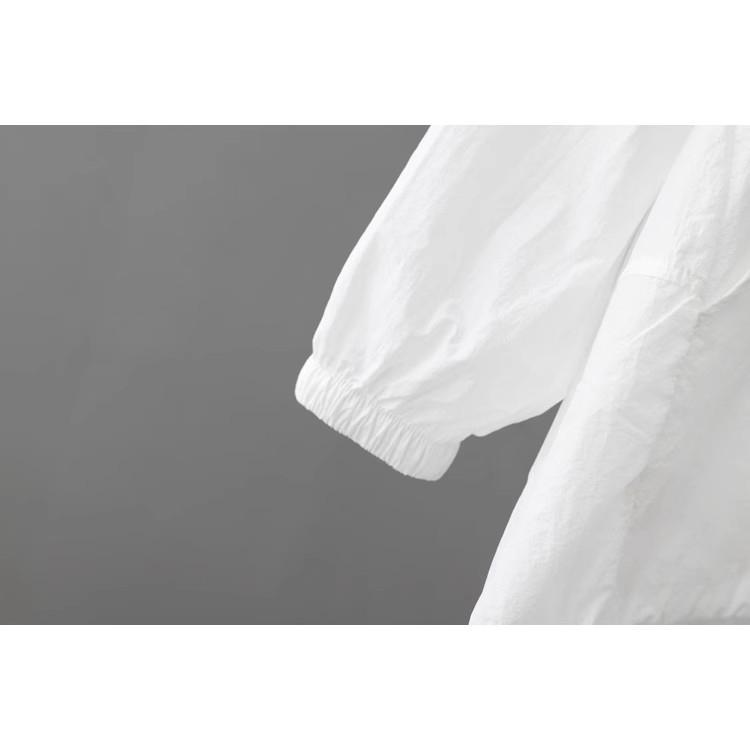 Summer Sun-Protective Clothing Coat Women Thin Outerwear Short Loose Simple Overcoat Versatile Sunscreens Jacket Female