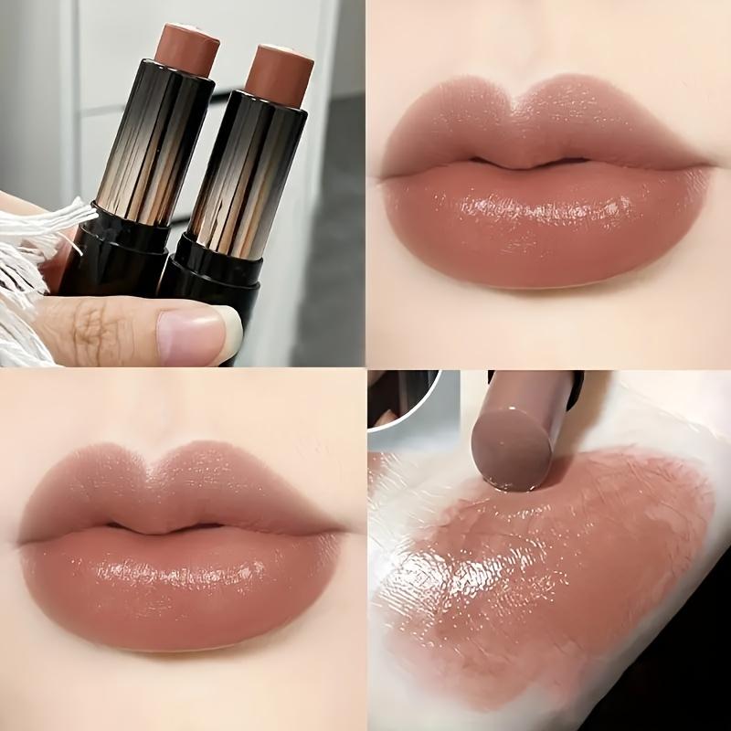 Luxurious Dewy Glossy Lipstick Long-Lasting Non-Sticky Lip Stain Radiant Mirror Shine Nourishing Moisturizing Lipstick Ideal for Daily Makeup