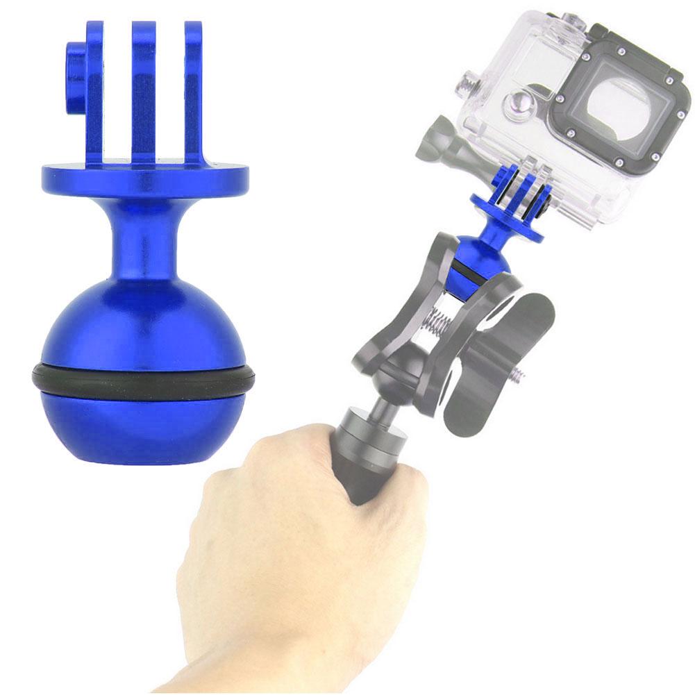 Metal 360 Degrees  Rotating   Head Holder Mount Photography Lamp Arm Base Adapter (Black)