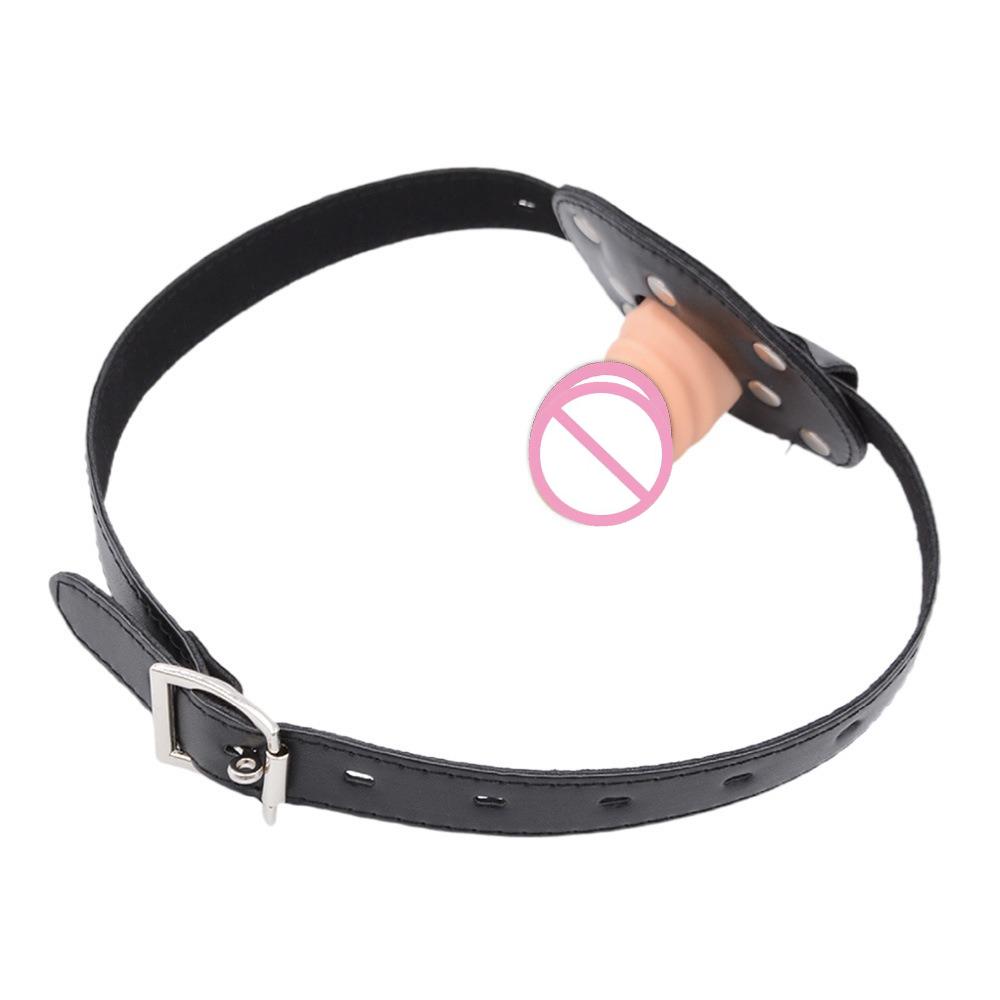 SM Props Silicone Cock Mouth Plug – Deep Throat Gag Ball for Bondage &  Play