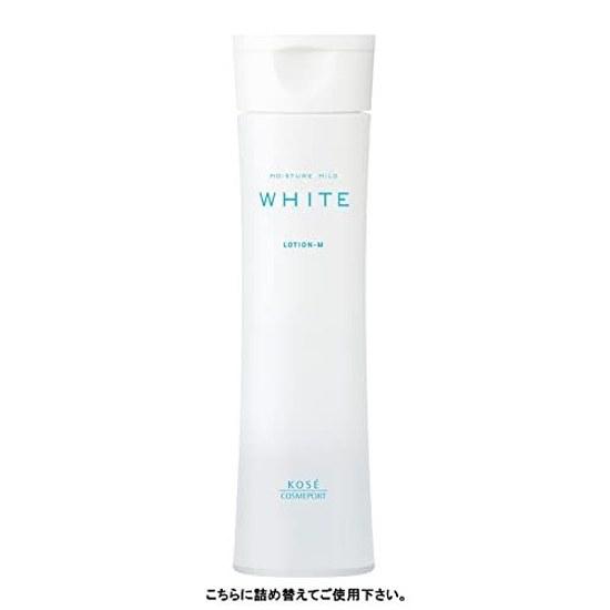 Moisture Mild White Lotion M (Moist) Refill 160mL High Purity Vitamin C Hyaluronic Acid Collagen Formula Non-Alcoholic Quasi-Drug + One Nose Pore Pack