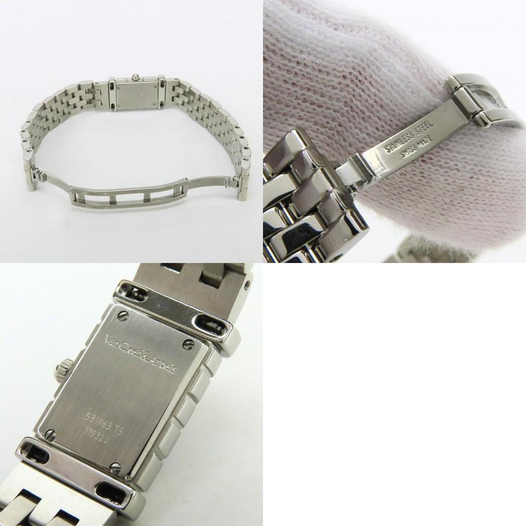 Used Van Cleef & Arpels Watches Facade 531963T5 Stainless Steel Silver