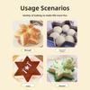 Carbon Steel Star Shape Cake Pan Creative Multifunction Non-stick Baking Pan Easy Release Reusable Baking Tray Dessert Making