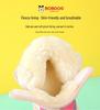 Bobodou Kids' Winter Boots: Warm, Anti-Slip, Soft Cotton Boots for Boys & Girls