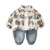 Kids Casual Long-Sleeve Set, Comfortable Daily Wear Outfits