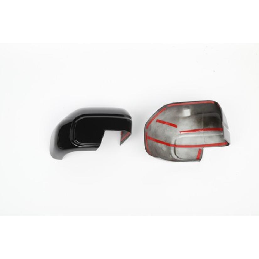 Black ABS Side Door Rearview Mirror Caps Cover For Ford Bronco Sport -2025