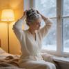 Estensioni Capelli per Chignon Disordinato, Elastici Capelli Ondulati, Estensioni Capelli Spesse per Acconciature Raccolte
