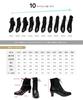 Boots for Side 8 [KYOETSU] Hakama, Lace-up, Zipper, Holes, Short, Women's (22.5cm, Black)