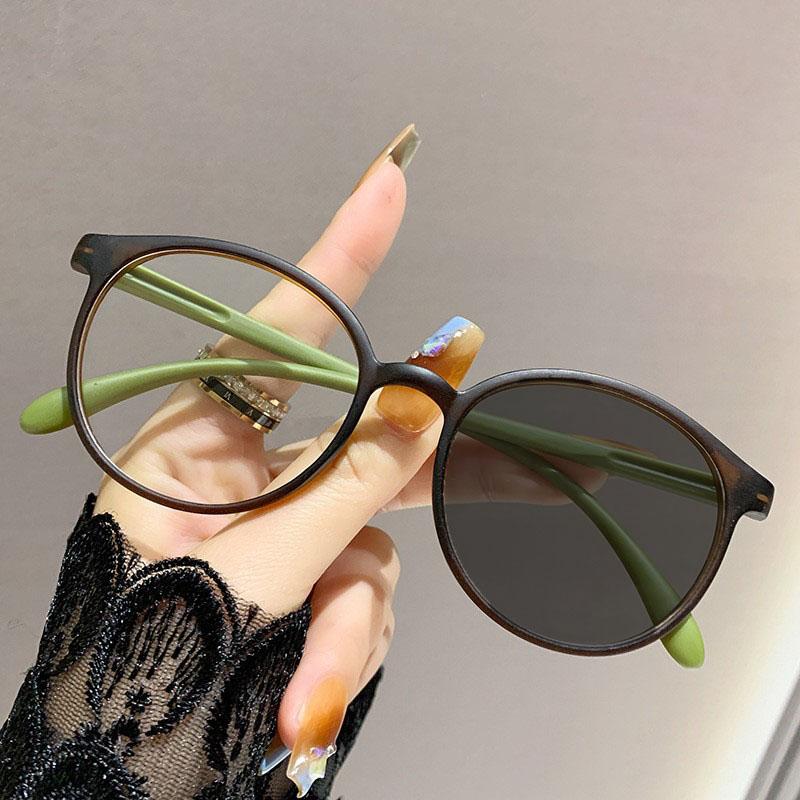 

Fashionable Large Frame Personalized Glasses Ultra Light Neutral High-quality Prescription Anti Blue Light Glasses Single Version&1.56&Anti Blue Ray