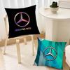 Luksusowa Poszewka na Poduszkę M-Mercedes-Benzs-AMGs Sofa Salon Zagłówek Sypialnia Poduszka Oparciowa Kwadratowa Poduszka Czas na Drzemkę